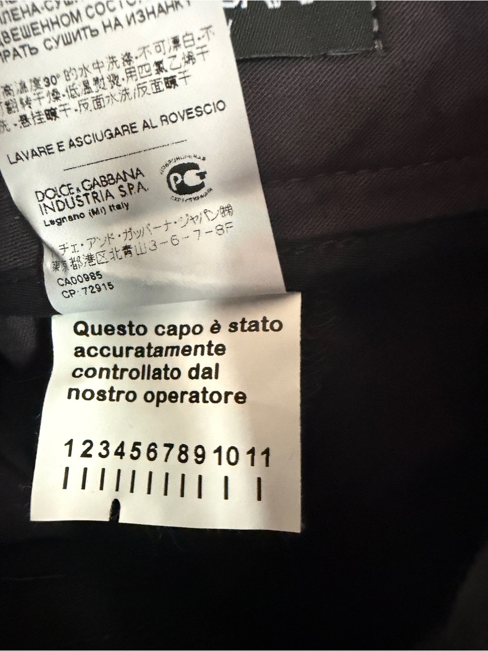 Dolce & Gabbana Gray Linen Cotton Pants Slacks NWT Italy Size 36x32 or IT 50 - Picture 9 of 15